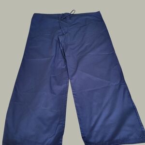 Adar Navy Blue Scrub Pants Men’s XL Drawstring Medical Workwear